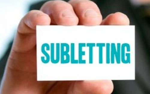 Subletting 