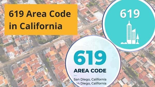 619 Area Code in California