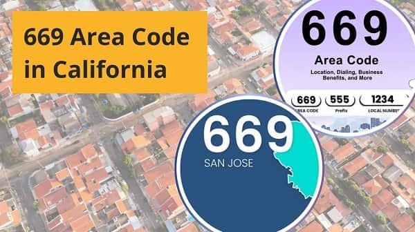 669 Area Code in California