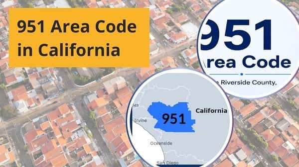951 Area Code in California