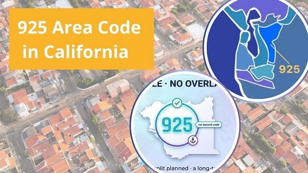 925 Area Code in California